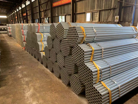 48 Hot Dip Galvanized Scaffolding Steel Tube Stamped Galvanized Scaffold Tube