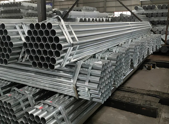 Galvanised Scaffold Tube EN39 with 48.3mm Diameter and 420N/mm2 Tensile Strength
