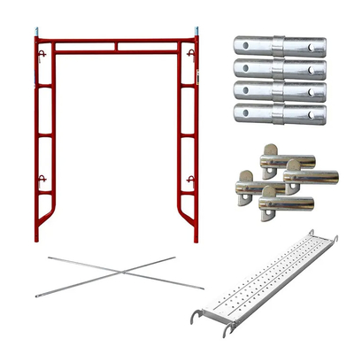 High Load Capacity Cost-effective Walk Through Scaffold System for Easy Dismantling