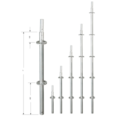 Hot dip Galvanized Q235 Steel Ringlock Scaffolding for Architecture Construction