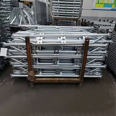 Q235 2M 3M Hot-dip Galvanized Ringlock Bridge Ledger For Construction Scaffolding