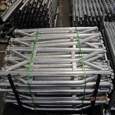 Q235 2M 3M Hot-dip Galvanized Ringlock Bridge Ledger For Construction Scaffolding