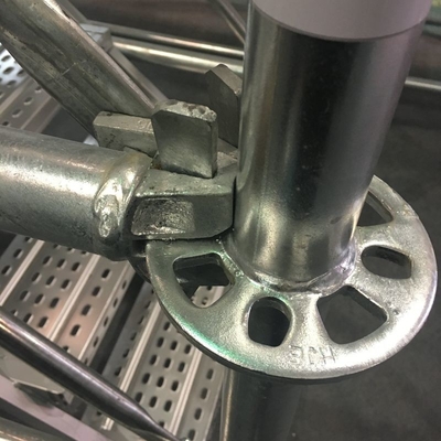 Painted Q355 48.3mm 2m EN12811 Certified Scaffold Tower Ringlock System with OEM Service