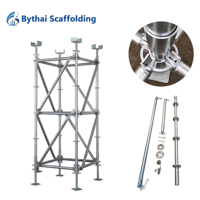 Multidirectional Scaffolding Ringlock System Hot-dip Galvanized 48.3mm 2m