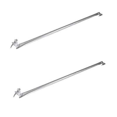 Hot Dip Galvanized Diagonal Brace 1800x2000mm 48.3mm 2.5mm for Quick Locking Assembly
