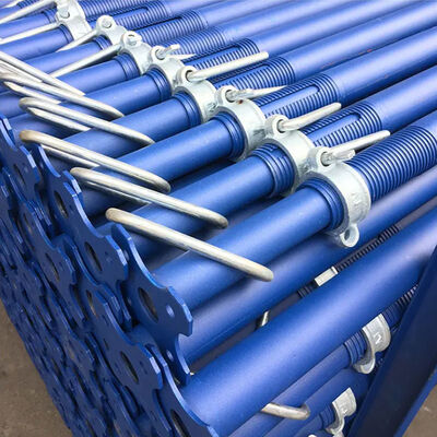 Heavy Duty Formwork Middle East Style Adjustable Acrow Shoring Prop with Nut