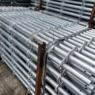 Q235 Steel Ringlock Ledger Head with Quick Locking Assembly Type and Self-Weight≤20kg