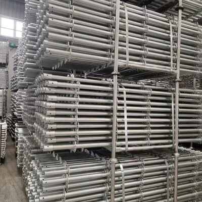 Light weight Aluminum 48mm Diameter 1.5m Ringlock Diagonal Brace Standard Self-Weight ≤20kg