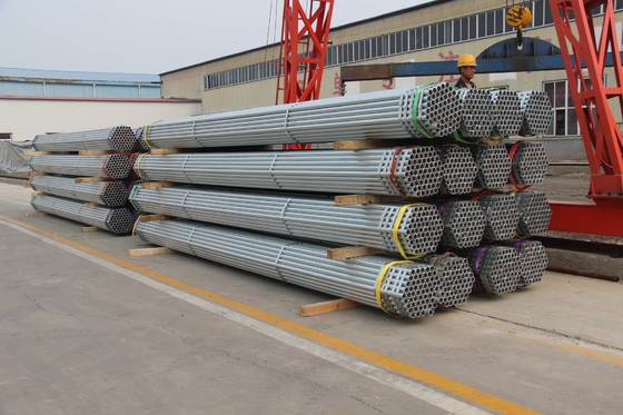 48 Hot Dip Galvanized Scaffolding Steel Tube Stamped Galvanized Scaffold Tube