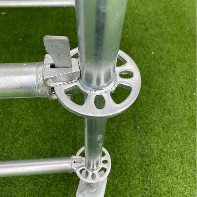 Industrial Q235 Steel Ringlock System Scaffolding Hot dip Galvanized for Secure Building Projects