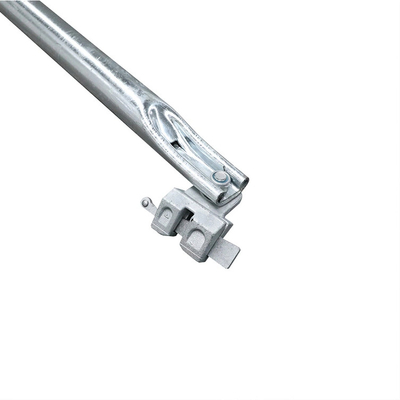 Hot Dip Galvanized Diagonal Brace 1800x2000mm 48.3mm 2.5mm for Quick Locking Assembly