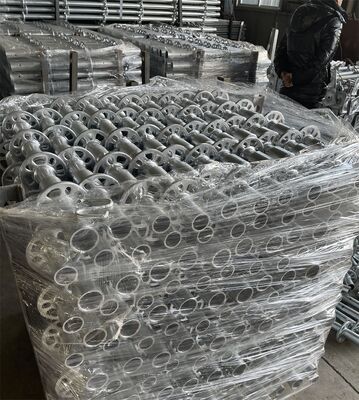 Light weight Aluminum 48mm Diameter 1.5m Ringlock Diagonal Brace Standard Self-Weight ≤20kg